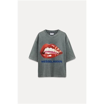 WASHED-EFFECT ©TOM WESSELMANN T-SHIRT