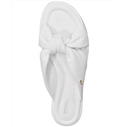 MICHAEL Michael Kors Knotted Slide Casual Leather Sandals