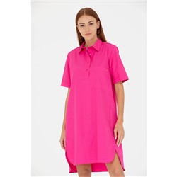 Kadın Fuşya Dokuma Elbise