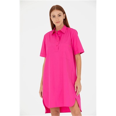 Kadın Fuşya Dokuma Elbise