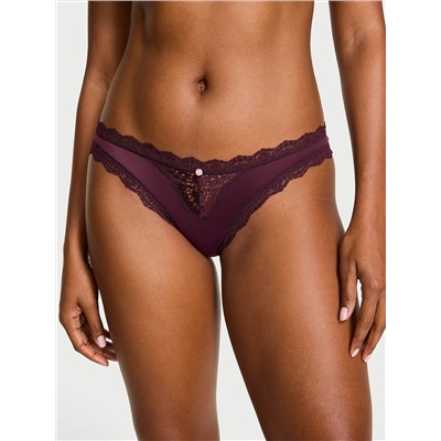 Dream Angels Lace-Trim Bikini Panty