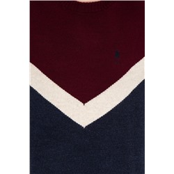 Erkek Lacivert Bisiklet Yaka Triko Kazak