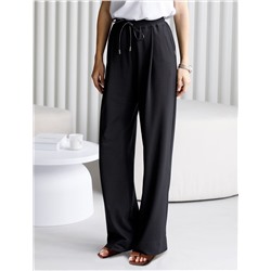 Брюки из тонкого джерси со шнурком