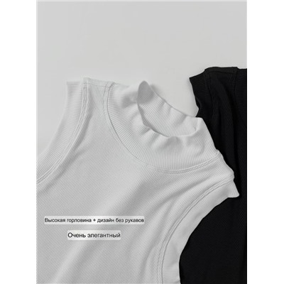 Женская майка с высоким горлом от Американского бренда   LNA CLOTHING 🤩  Экспорт