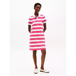 Rugby Stripe Polo Dress