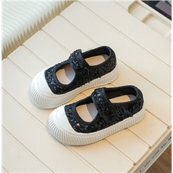 Туфельки для девочки с пайетками