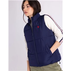 CLASSIC PUFFER VEST WITH ZIP POCKETS