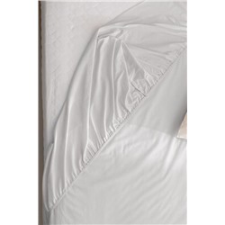 Manon King Size %100 Pamuk Ranforce Lastikli Çarşaf - Gri