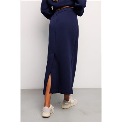 Юбка длинная макси с разрезом 388DNV