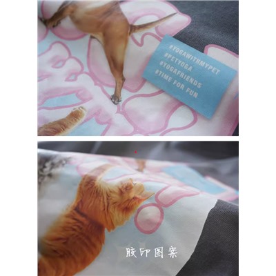 Хлопковый лонгслив для девочек МАА*Г