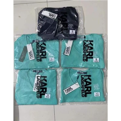 Женская трикотажная футболка КАР*Л 😎