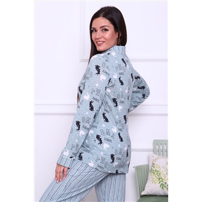 Пижама с брюками ПД-006В НАТАЛИ #874943