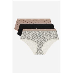 Pack 3 culottes estampadas