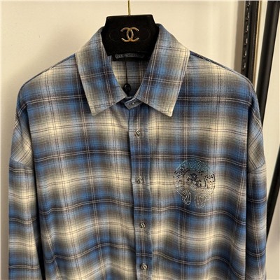 Женская свободная рубашка в клетку  Chrom*e Heart*s