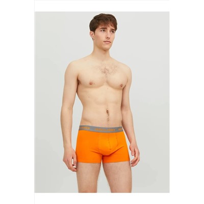 Jack & Jones JACSOLID CONTRAST TRUNKS 5 PACK 5'li Renkli Boxer Set