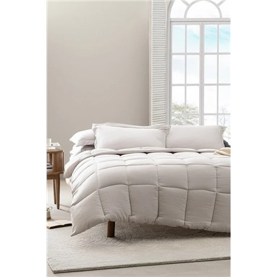 Mona Çift Kişilik Comforter Set - Taş