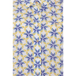 Kadın Safran Uzun Kollu Gömlek