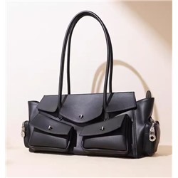 Новая вместительная сумка из натуральной кожи