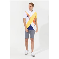 Erkek Açık Sarı Polo Yaka Tişört