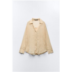 SEMI-SHEER EMBROIDERED SHIRT