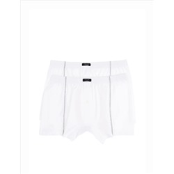 Beyaz Pamuklu 2'li Boxer