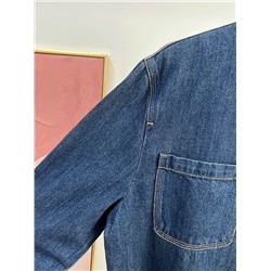 Женская джинсовая рубашка в ретро-стиле. E*P YAYIN*G