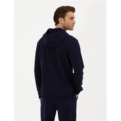 Lacivert Regular Fit Sweatshirt