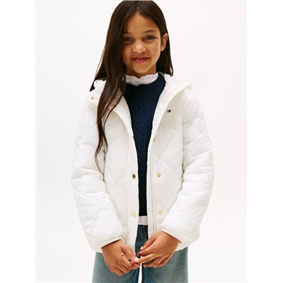 Kids' Quilted Hooded Puffer Jacket