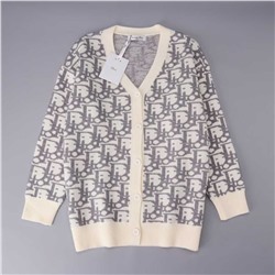 Женский повседневный простой и универсальный вязаный кардиган Dio*r