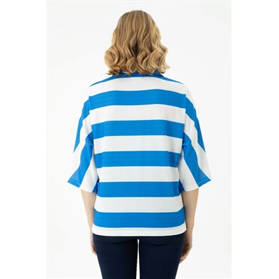 Kadın Saks Tişört