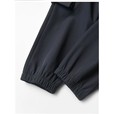 Теплые детские штаны с накладными карманами ФИЛ*А