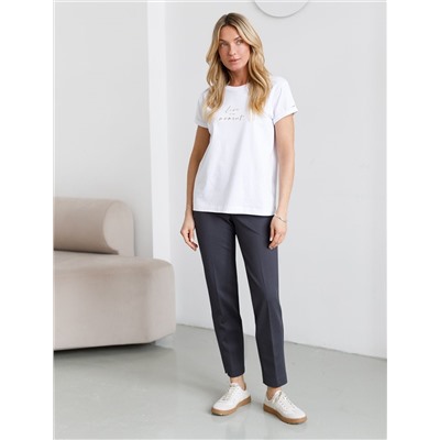 Брюки-дудочки из джерси