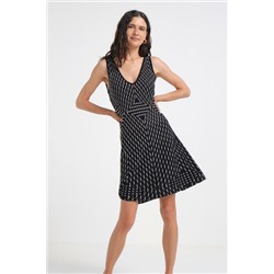 Vestido punto skater