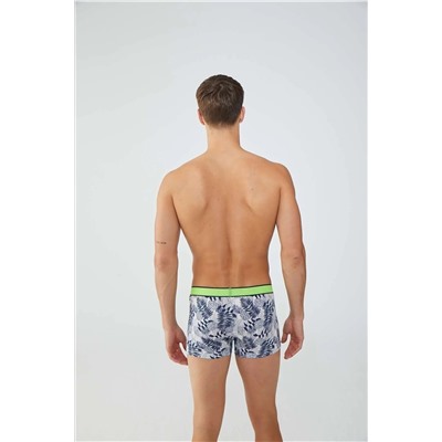 U.S. Polo Assn. Erkek Baskılı-gri 2'li Boxer