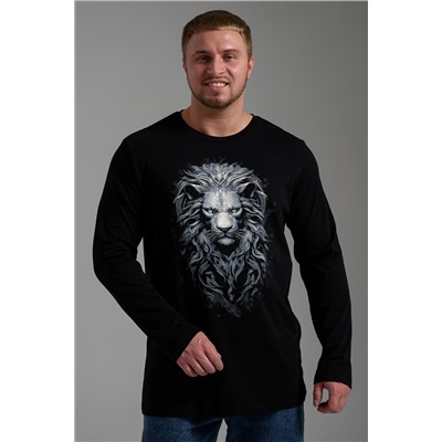 8546 Футболка с длинным рукавом мужская