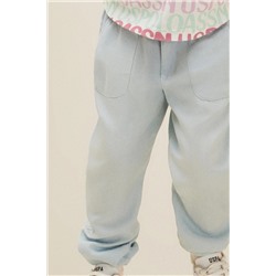 Kız Çocuk Su Yeşili Kanvas Pantolon