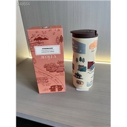 Термостакан Starbuck*s с городами Южной Кореи  ☕️  Экспорт в Южную Корею