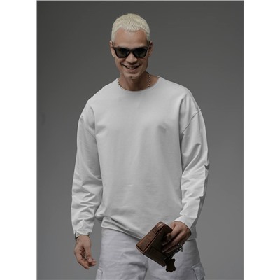 oversize basıc sweatshirt Белый