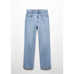 Jeans rectos tiro medio