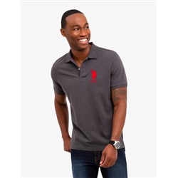 BIG LOGO SOLID POLO SHIRT