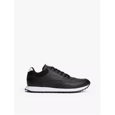 Leather-Mix Runner Sneaker