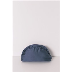 Neceser azul satén cierre sobre