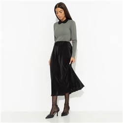 Юбка из трикотажа-гофре, Сплошное удовольствие