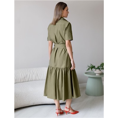 Платье из легкого хлопкового поплина