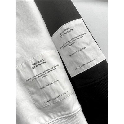 Мужской свободный свитшот (этикетки надрезаны) ЗАР*А