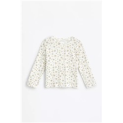 Pijama pointelle estampado