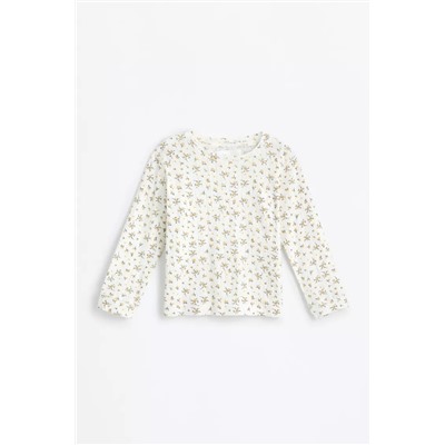 Pijama pointelle estampado