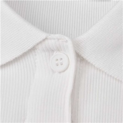 Женская простая и универсальная приталенная рубашка поло с длинными рукавами ЛАКОСТ*Е