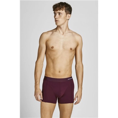 Jack & Jones Erkek 3'lü Bambu Boxer Paketi