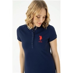 Kadın Lacivert Örme Elbise